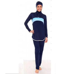 Modest Burkini Swimsuit Set for Women - Full Coverage Islamic Swimwear with Hijab | Plus Size (UP to 3XL) | Quick-Dry & UV Protection